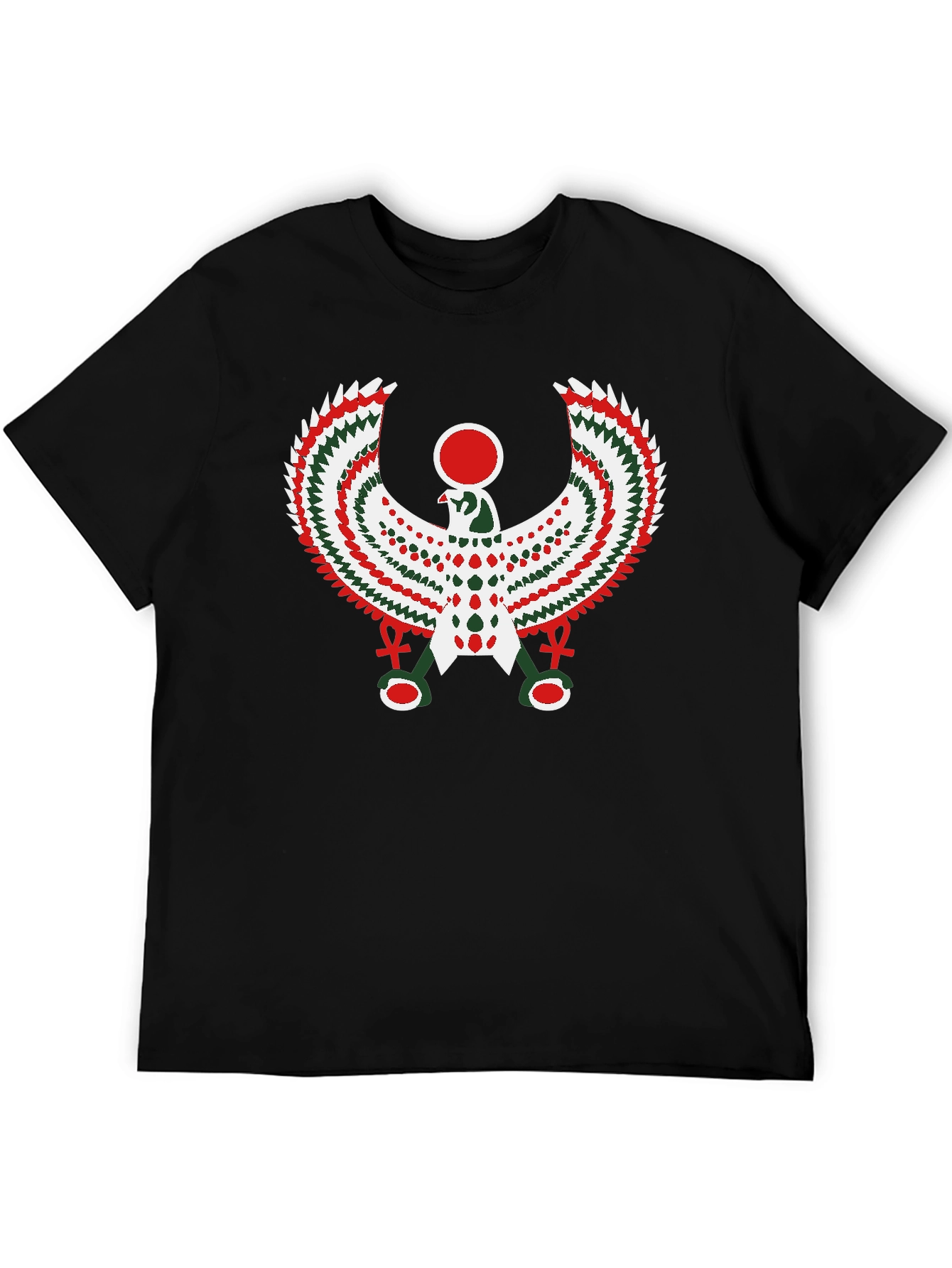 Egyptian Horus Graphic T-Shirt - Black