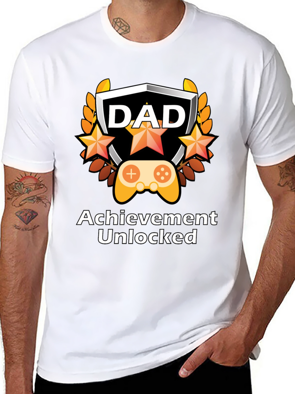Dad Achievement Unlocked T-Shirt