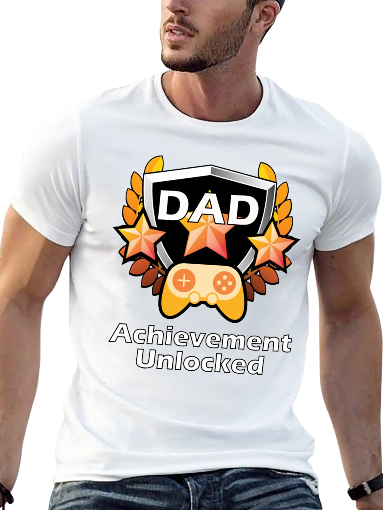 Dad Achievement Unlocked T-Shirt