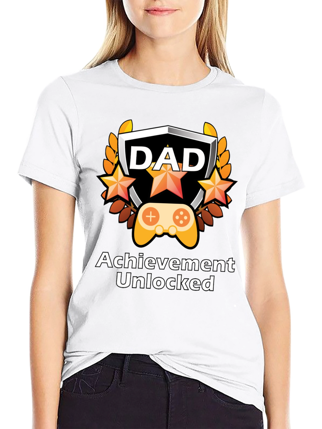 Dad Achievement Unlocked T-Shirt