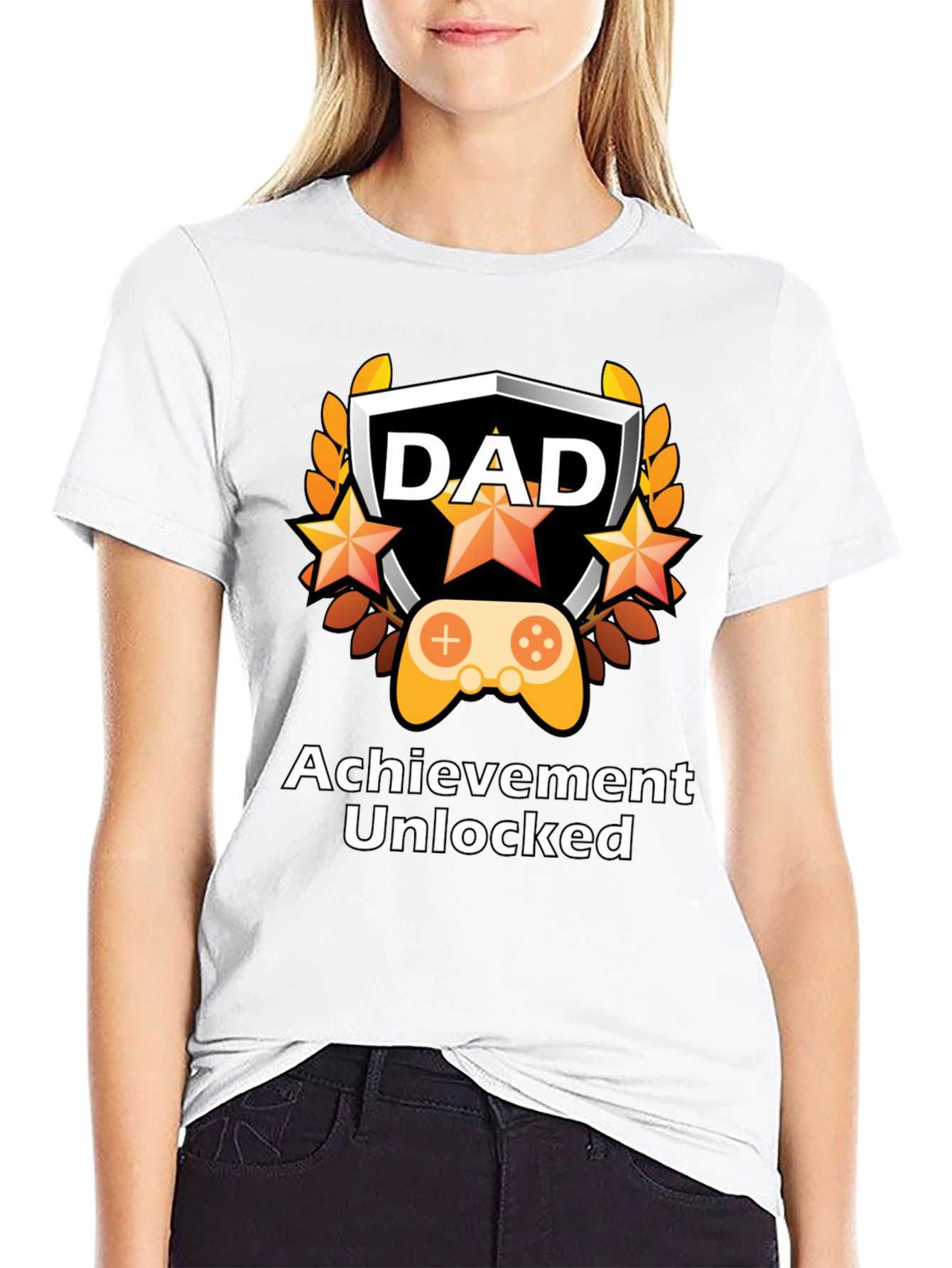 Dad Achievement Unlocked T-Shirt
