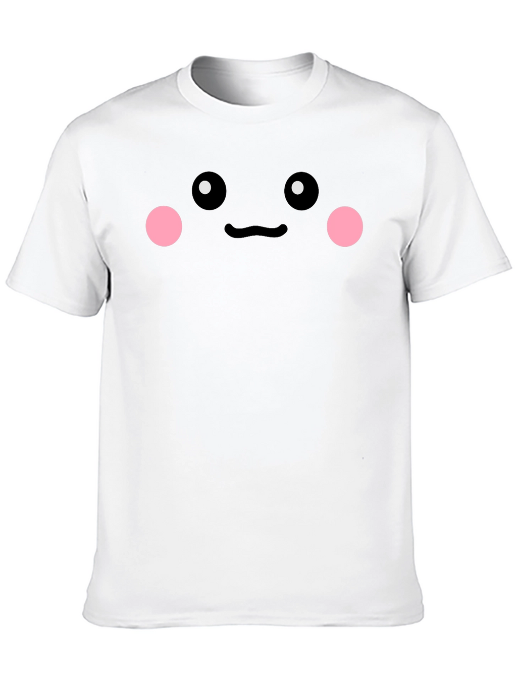 Cute Face Graphic Tee - Black Unisex Shirt
