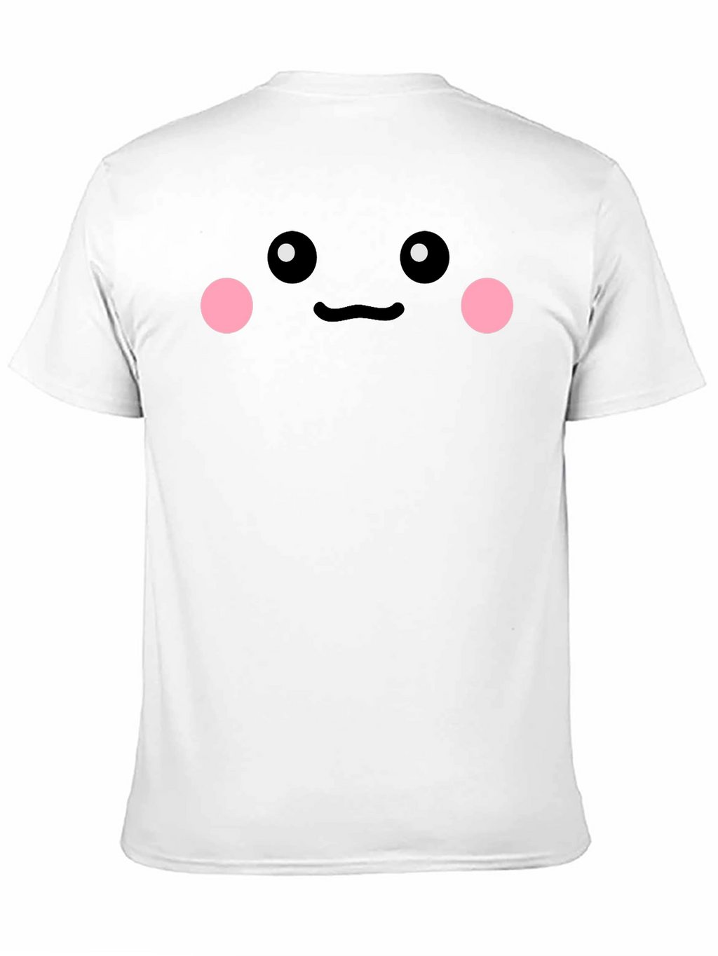 Cute Face Graphic Tee - Black Unisex Shirt