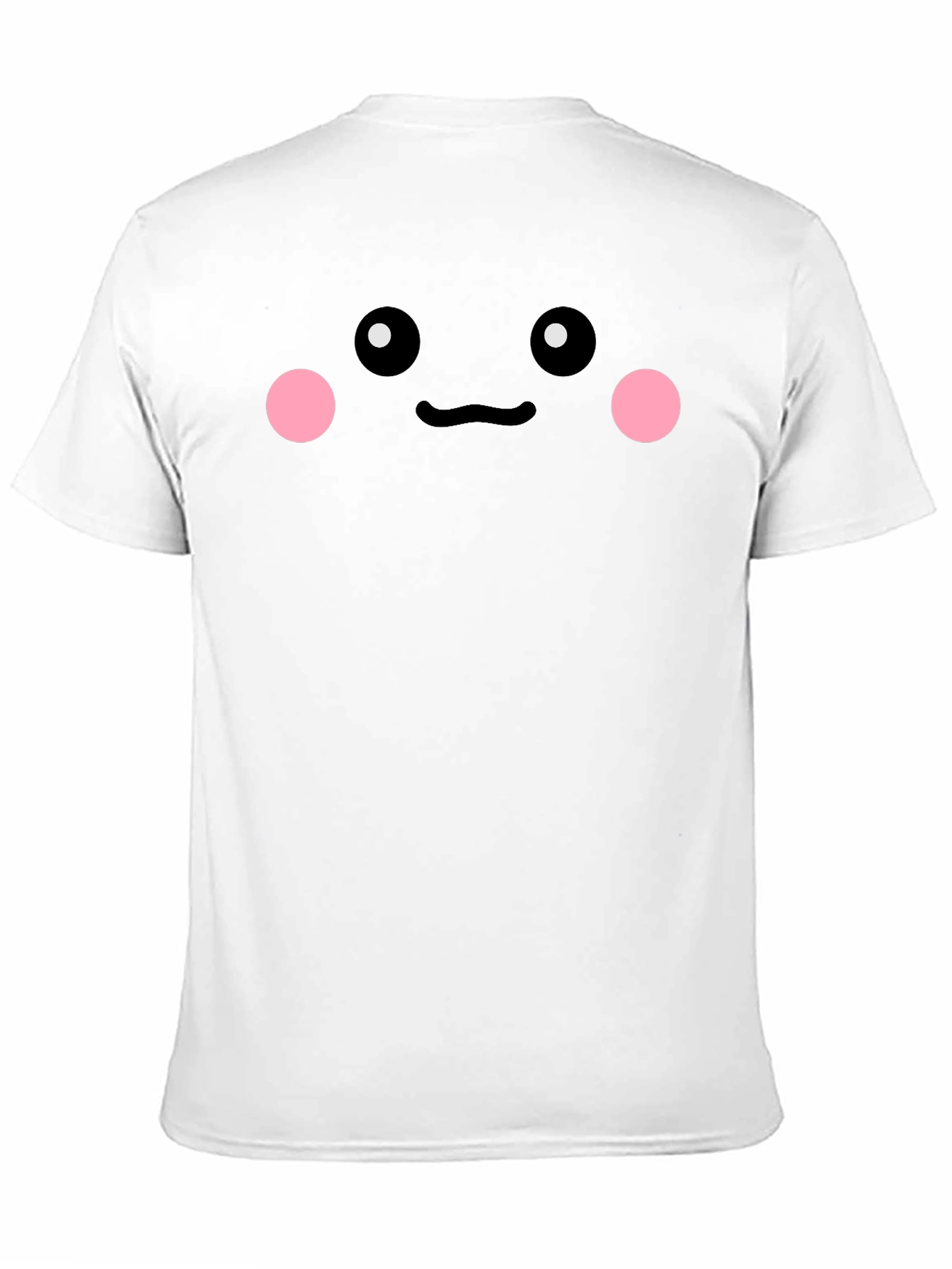 Cute Face Graphic Tee - Black Unisex Shirt