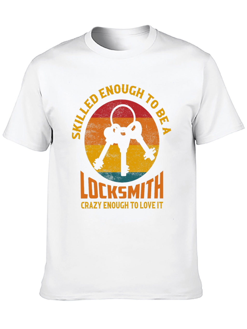 Skilled Locksmith Graphic Tee - Black T-Shirt