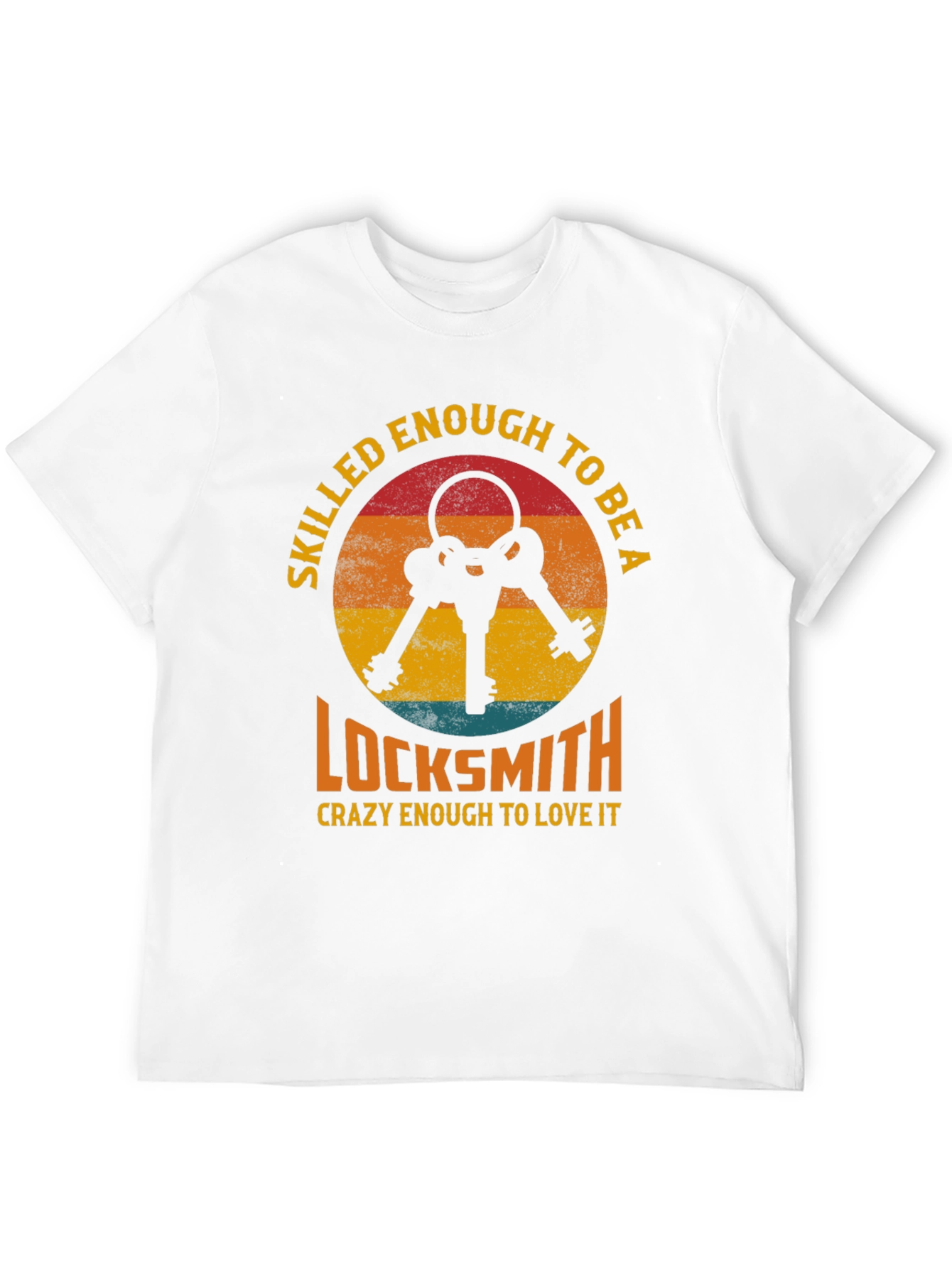 Skilled Locksmith Graphic Tee - Black T-Shirt