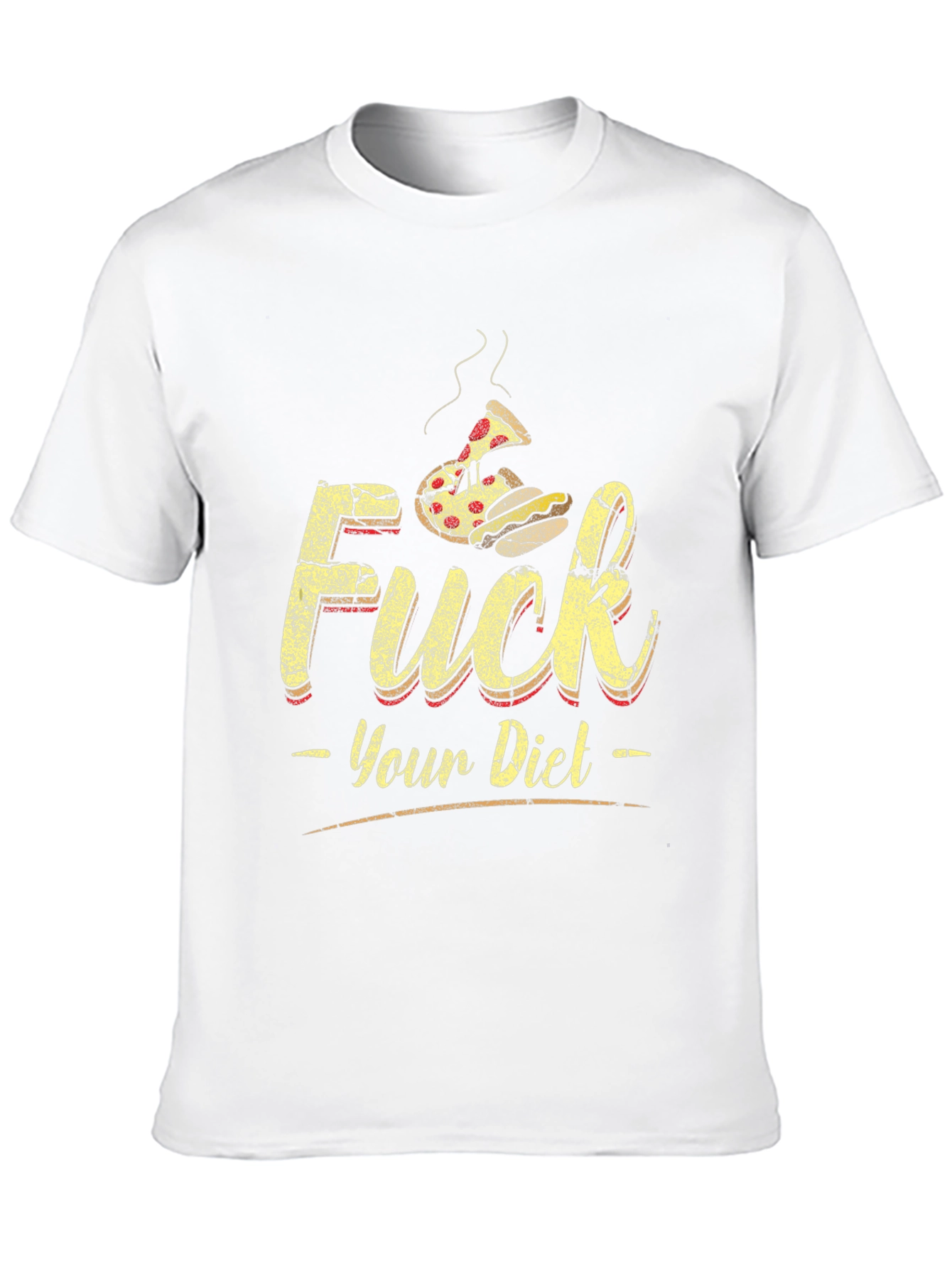 Funny F*ck Your Diet Graphic T-Shirt