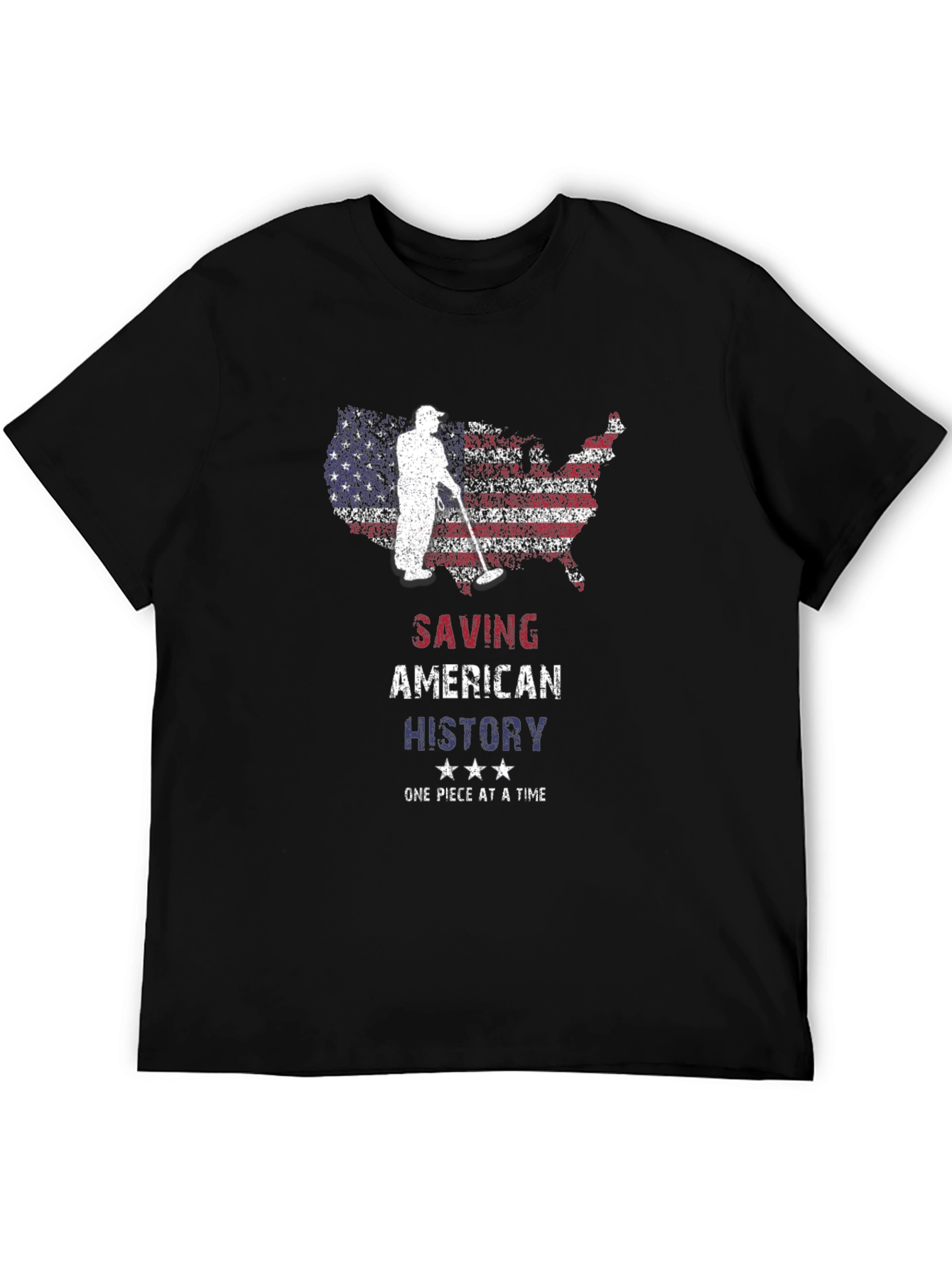 Saving American History Graphic T-Shirt