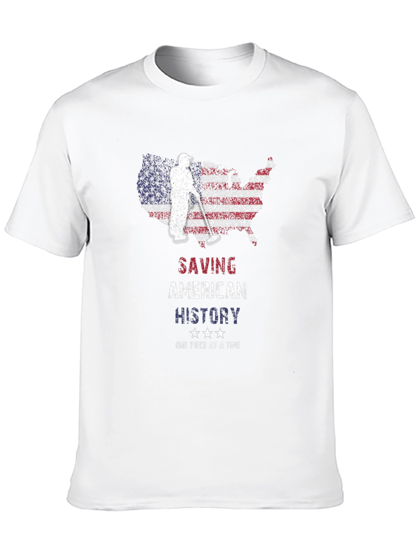 Saving American History Graphic T-Shirt