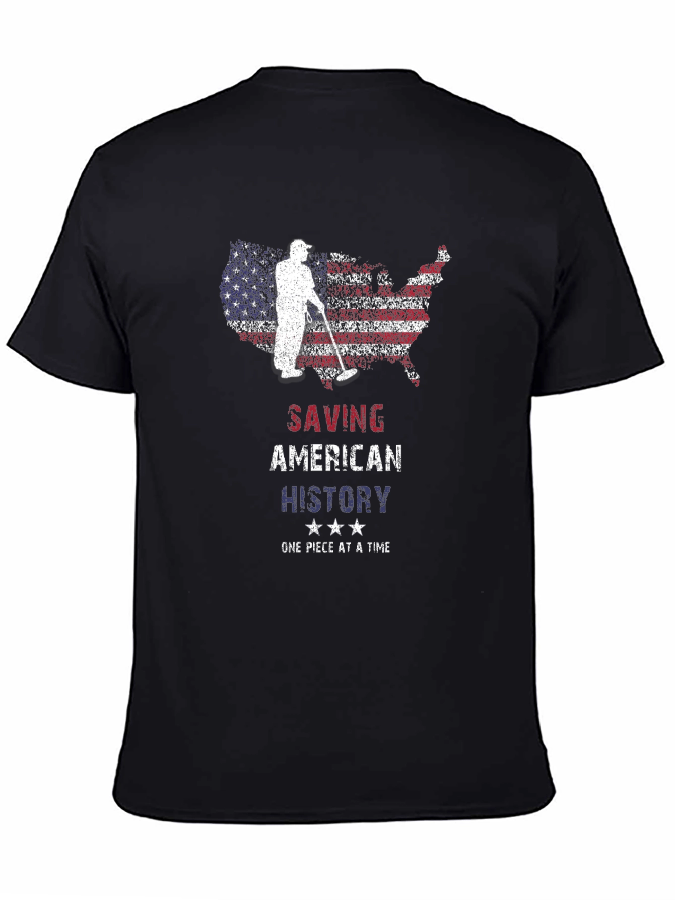 Saving American History Graphic T-Shirt