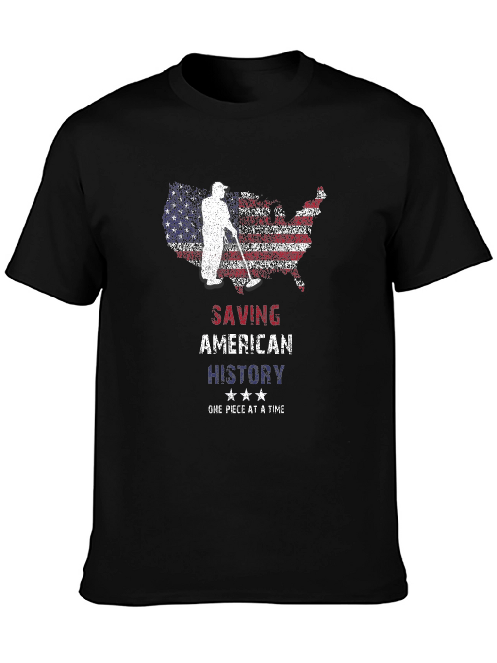 Saving American History Graphic T-Shirt