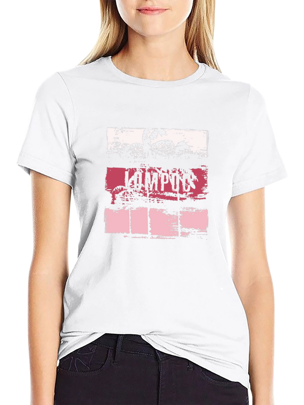 Lompoc Palm Tree Graphic T-Shirt
