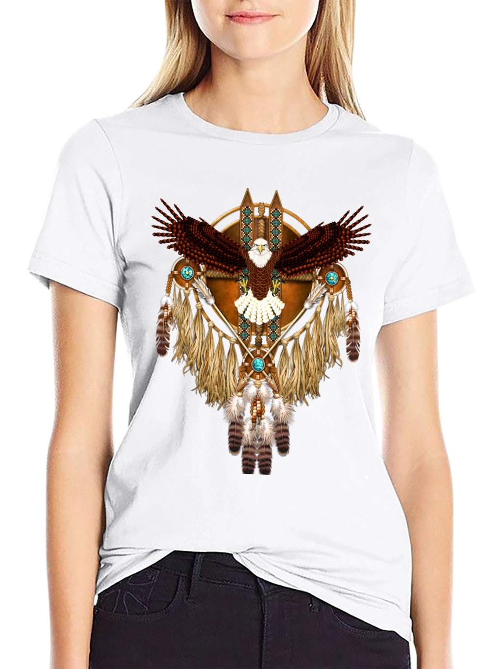 Native American Eagle T-Shirt