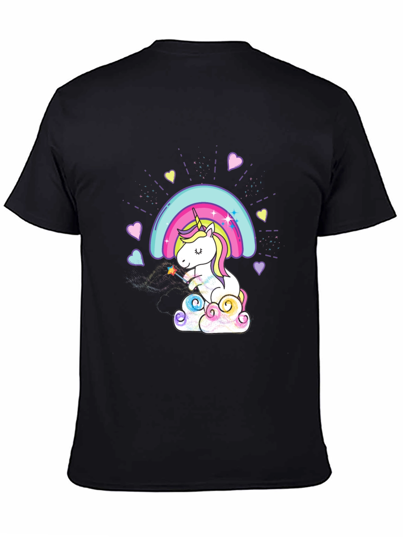 Unicorn Rainbow T-Shirt - Cute Graphic Tee