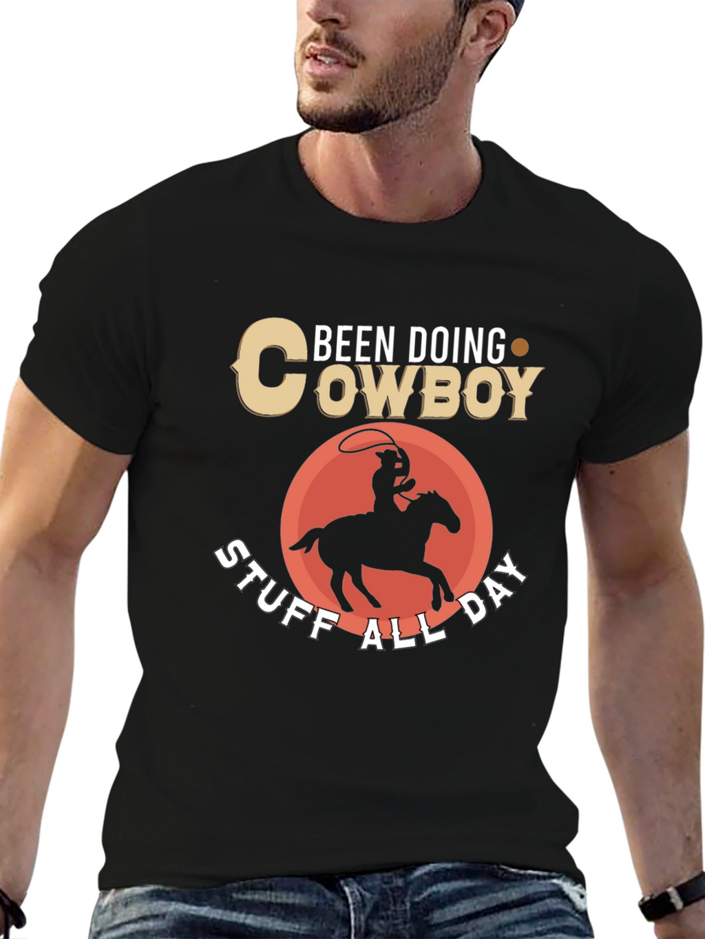 Cowboy Stuff All Day Graphic Tee