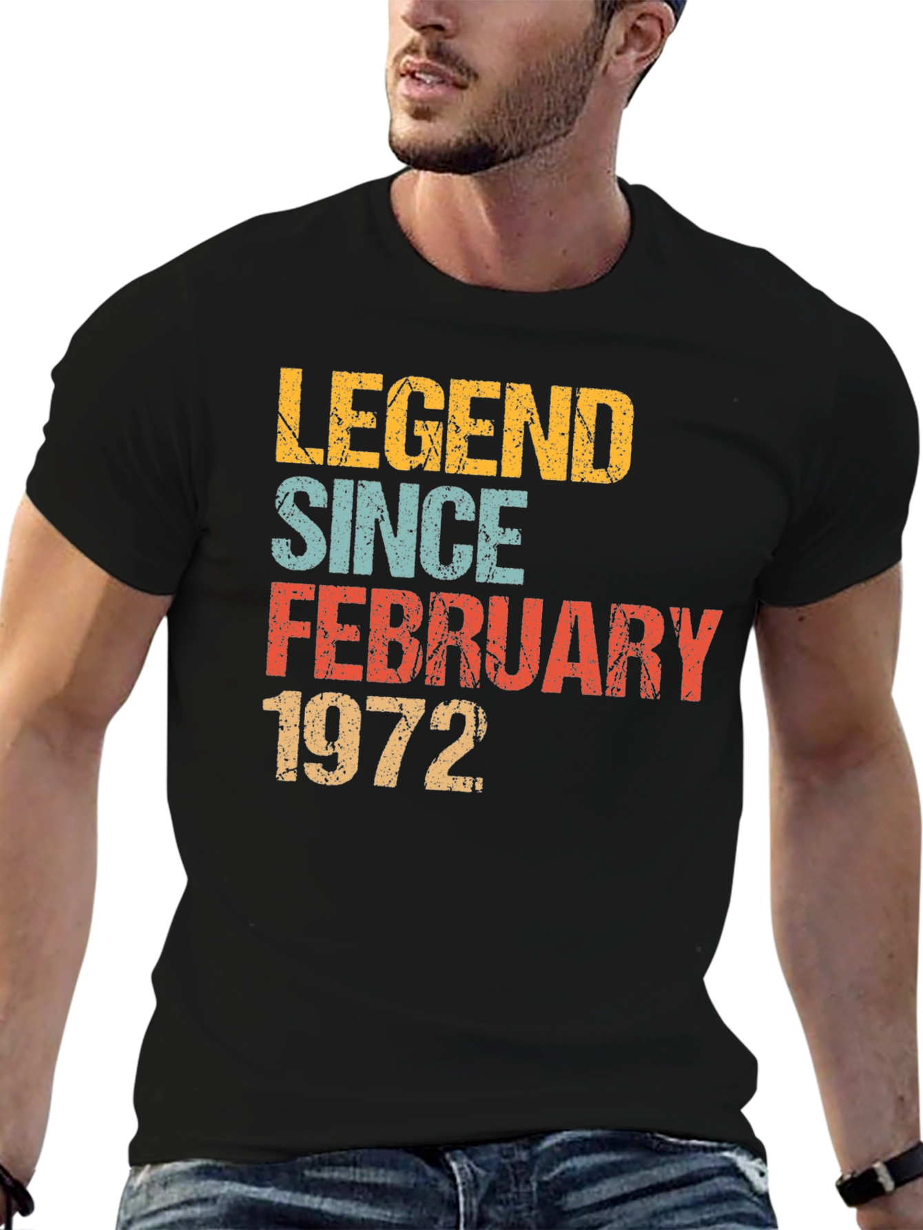 Legend Since February 1972 Retro T-Shirt