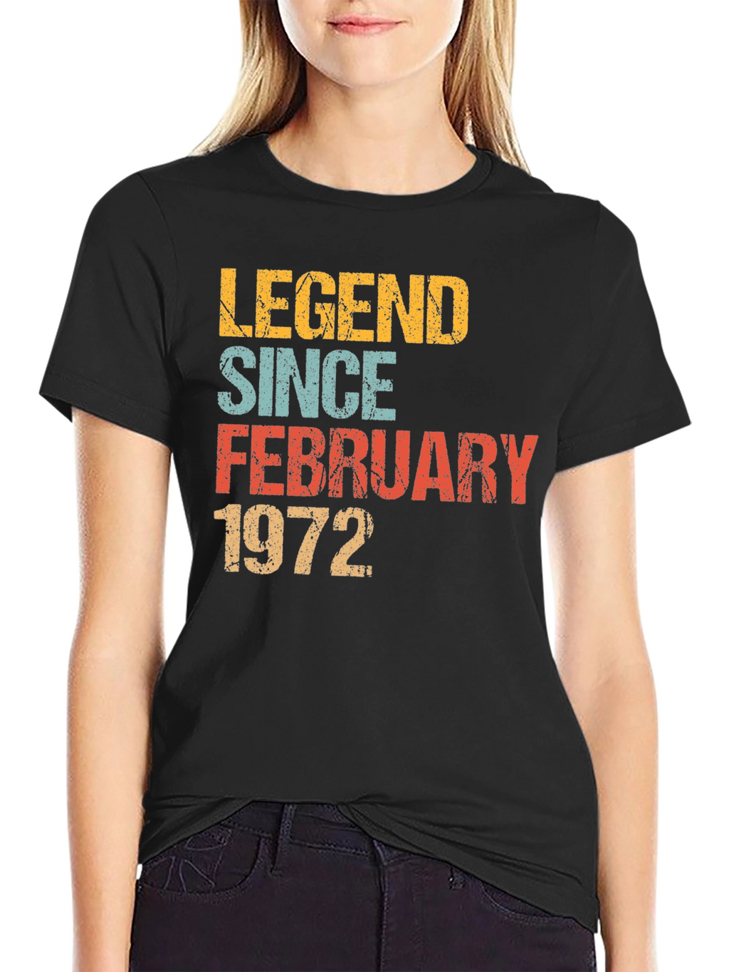 Legend Since February 1972 Retro T-Shirt