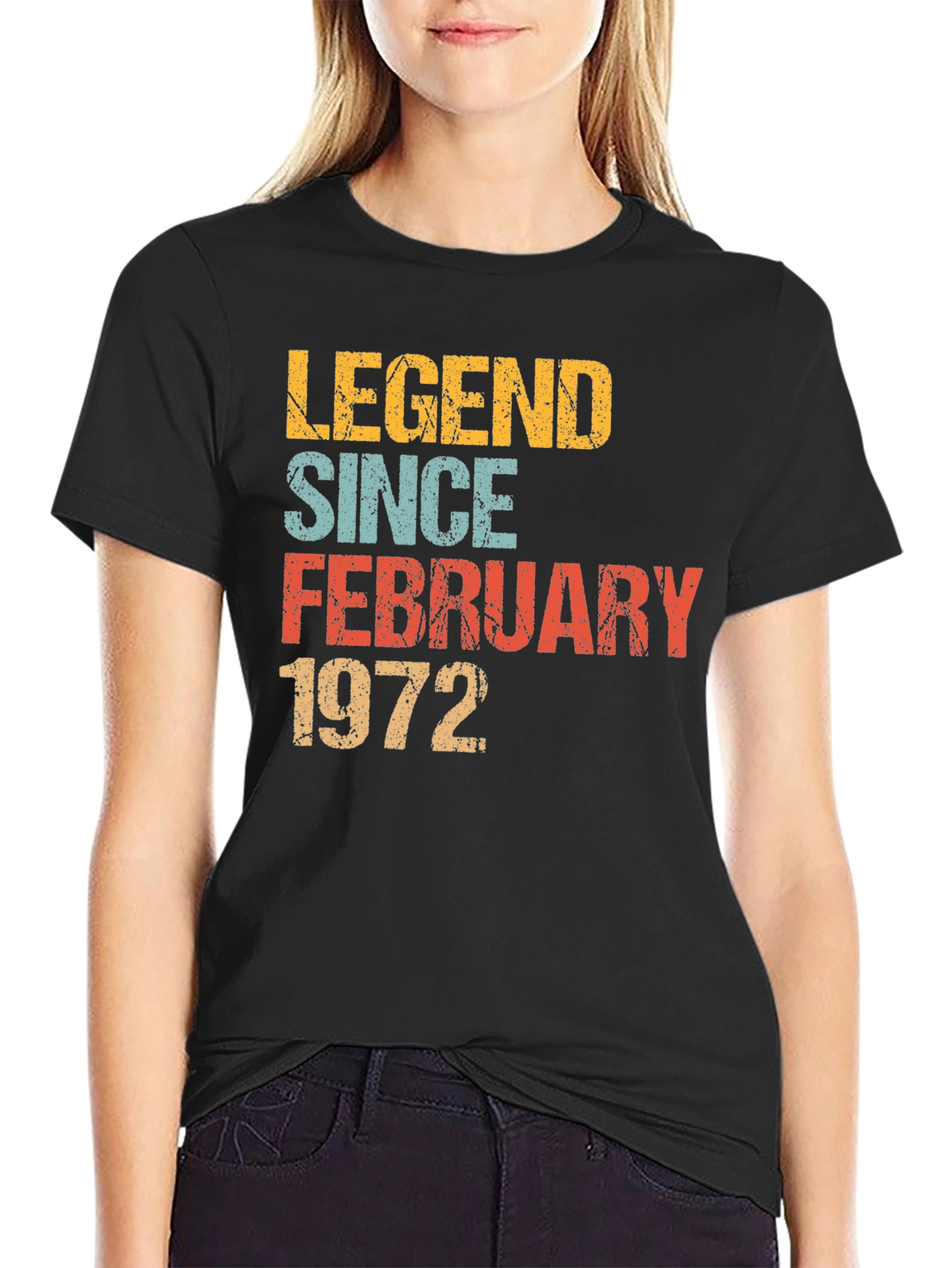 Legend Since February 1972 Retro T-Shirt