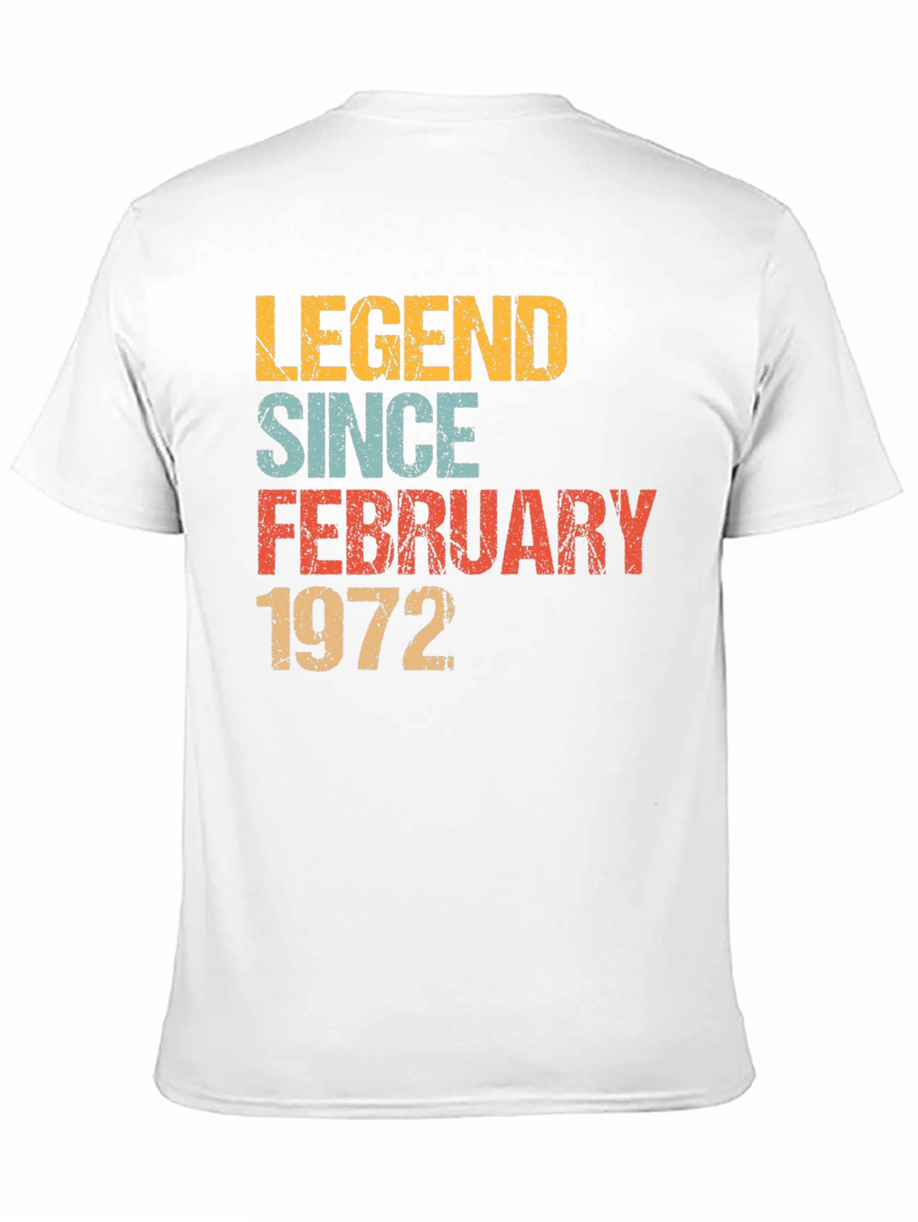 Legend Since February 1972 Retro T-Shirt