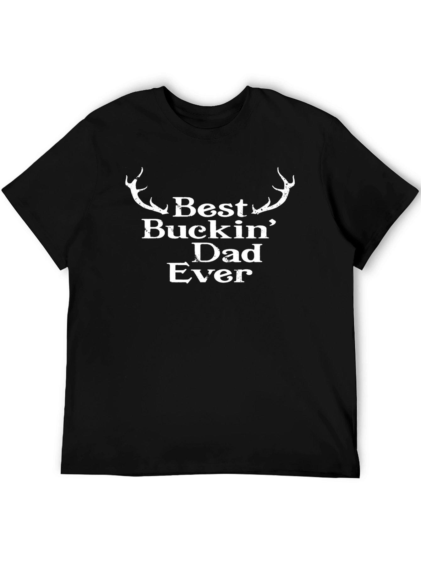 Best Buckin Dad Ever Graphic T-Shirt