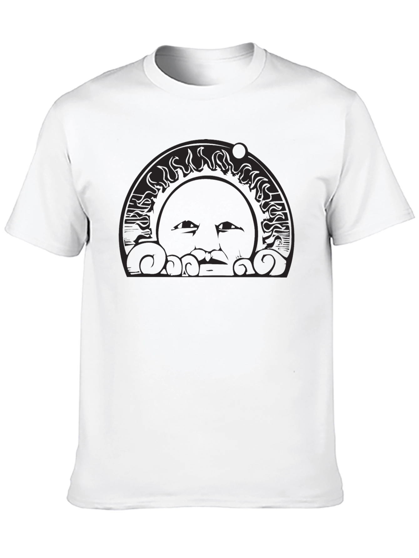 Black Sun Graphic Tee - Stylish & Unique