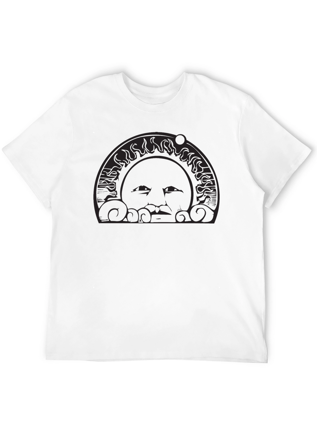 Black Sun Graphic Tee - Stylish & Unique