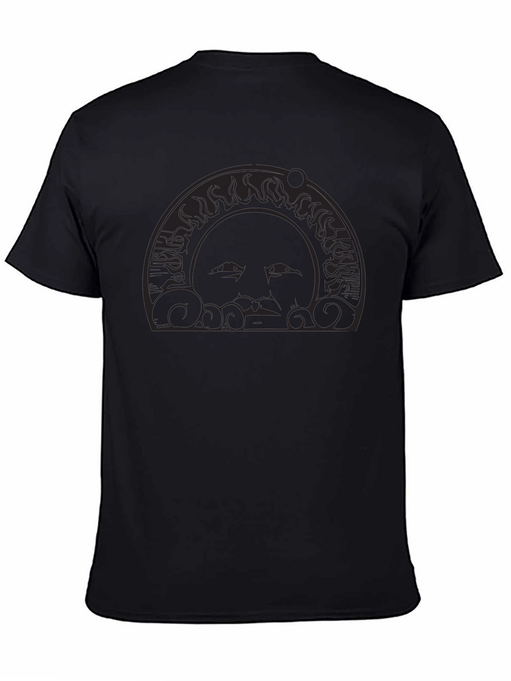 Black Sun Graphic Tee - Stylish & Unique