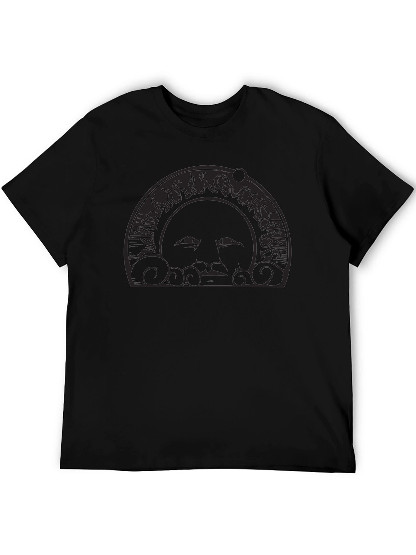 Black Sun Graphic Tee - Stylish & Unique