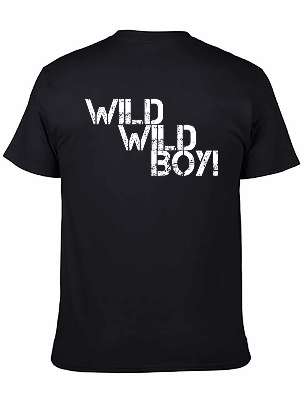 Wild Wild Boy Black Graphic Tee - Trendy Menswear