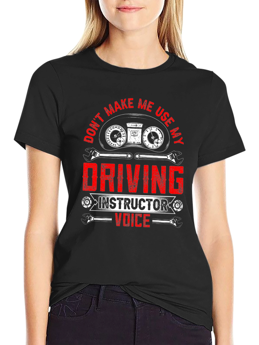 Driving Instructor Voice Graphic T-Shirt