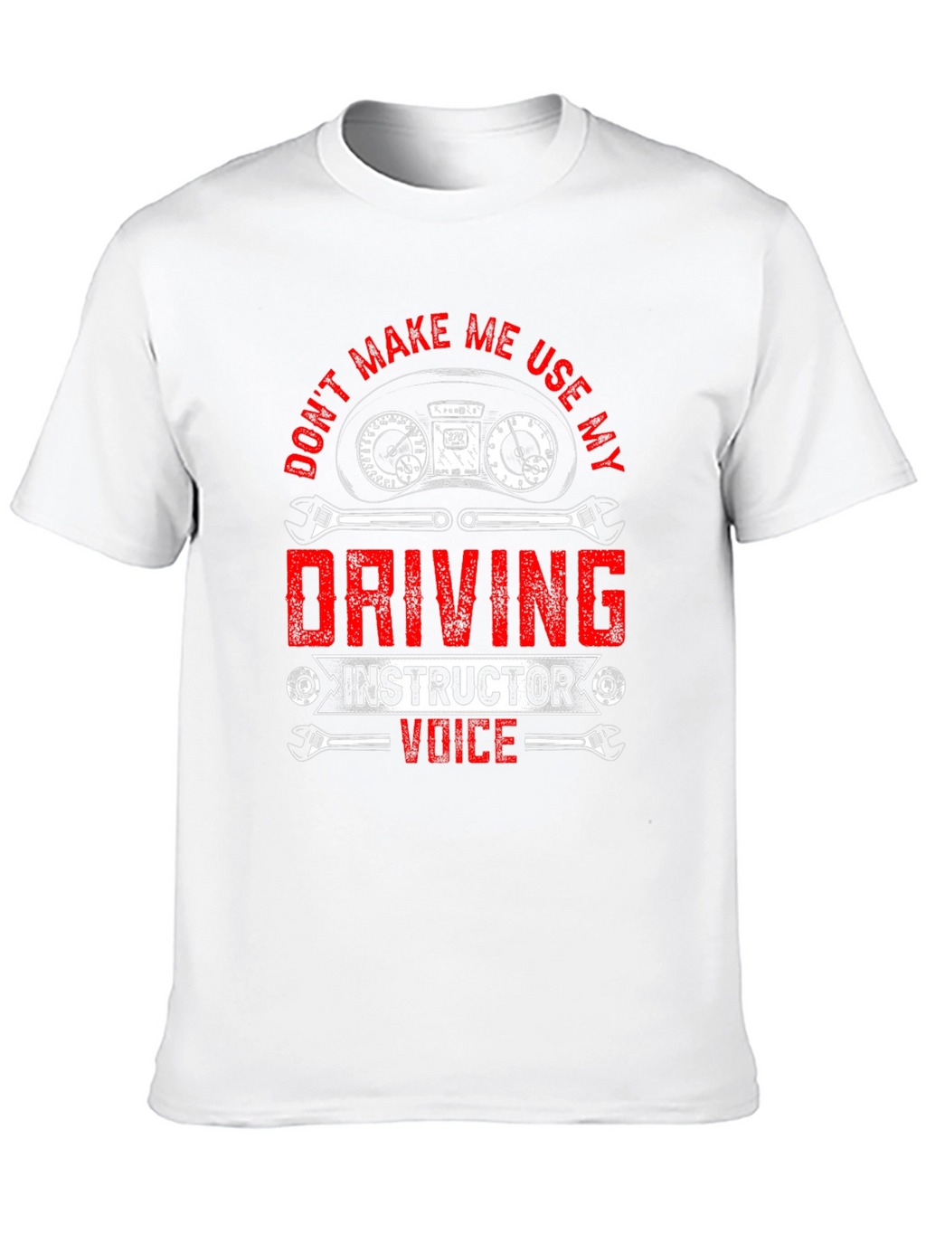 Driving Instructor Voice Graphic T-Shirt