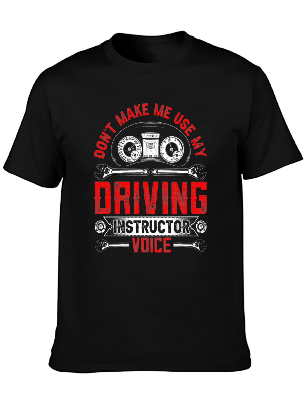 Driving Instructor Voice Graphic T-Shirt