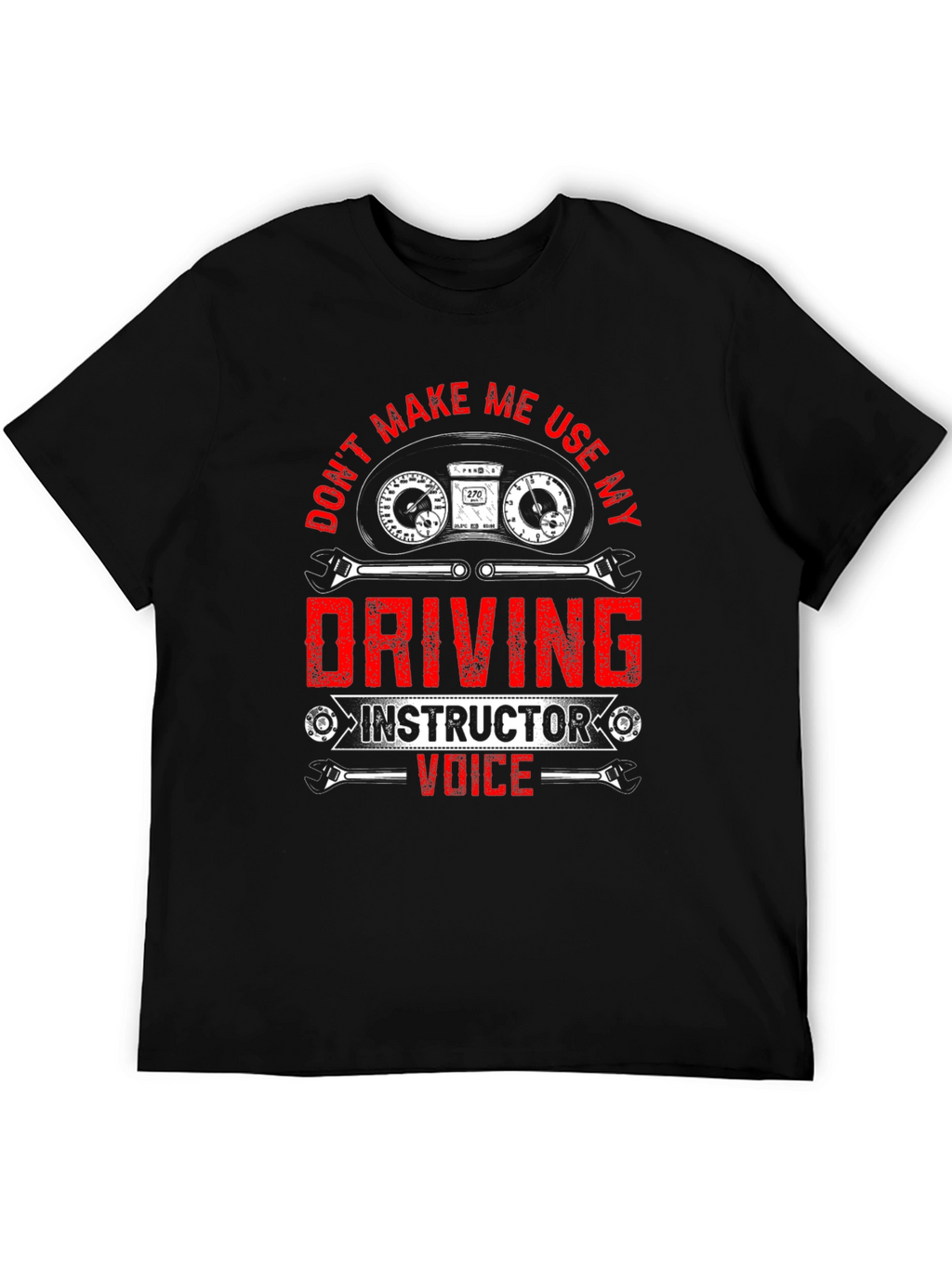 Driving Instructor Voice Graphic T-Shirt