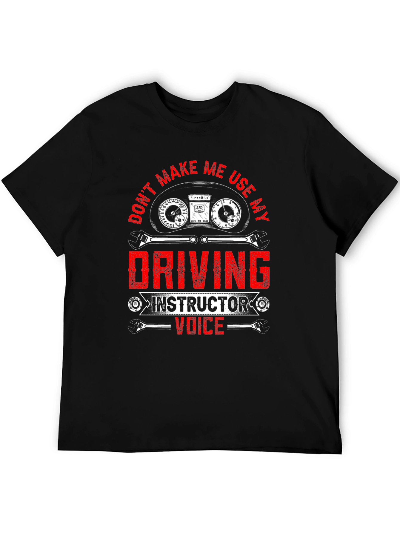 Driving Instructor Voice Graphic T-Shirt