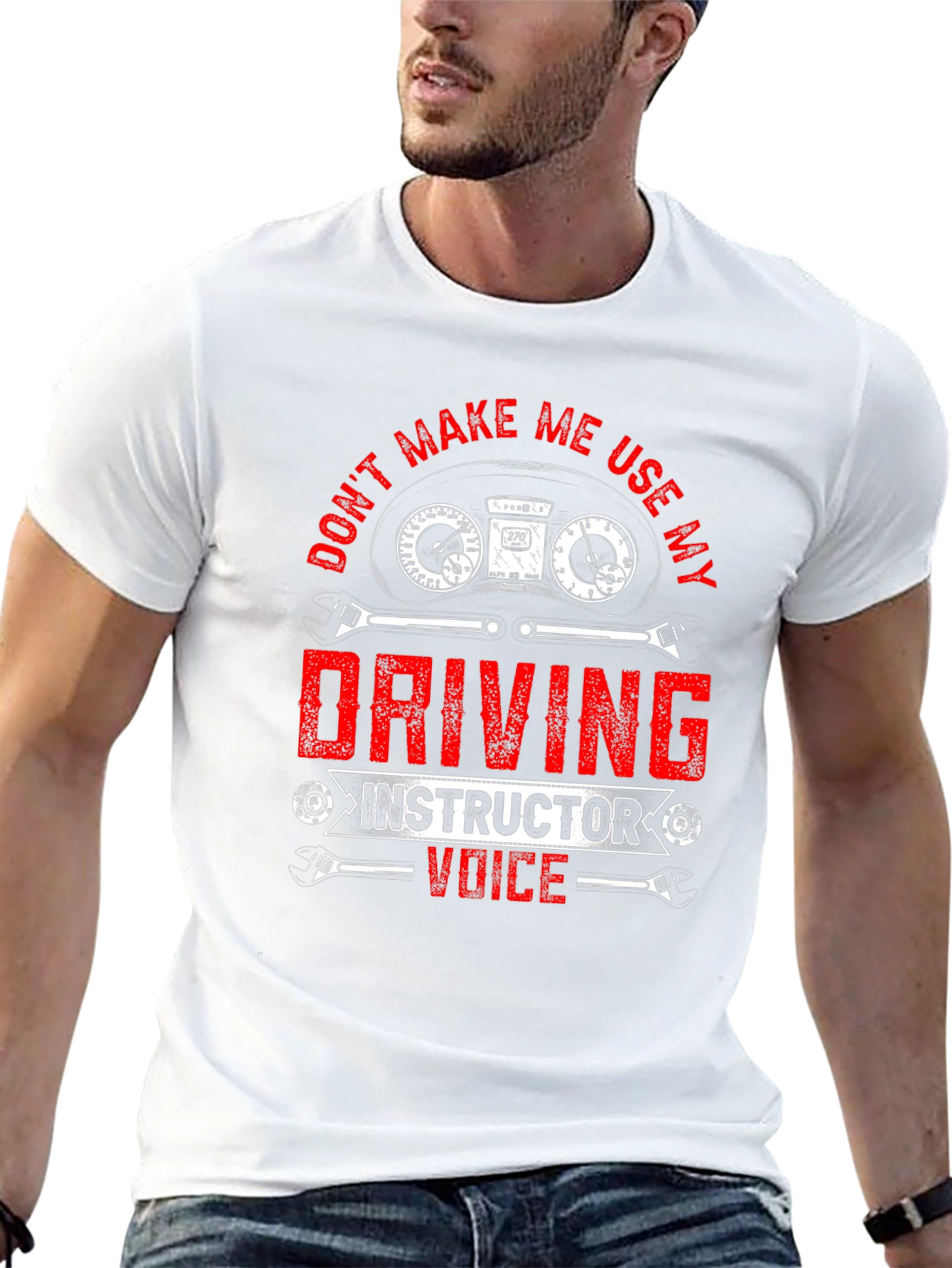 Driving Instructor Voice Graphic T-Shirt