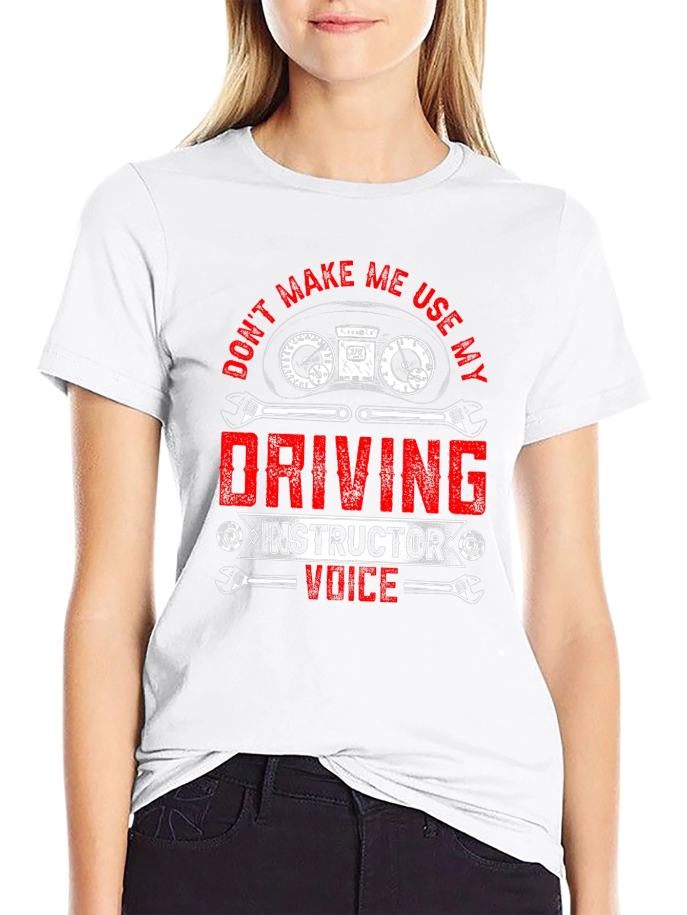 Driving Instructor Voice Graphic T-Shirt