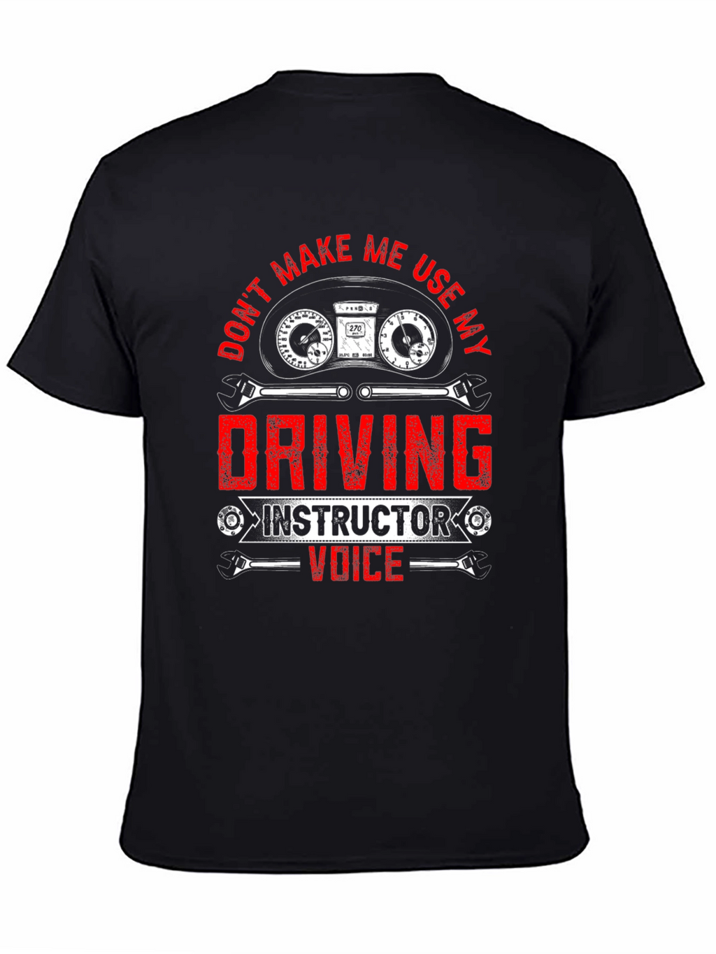 Driving Instructor Voice Graphic T-Shirt