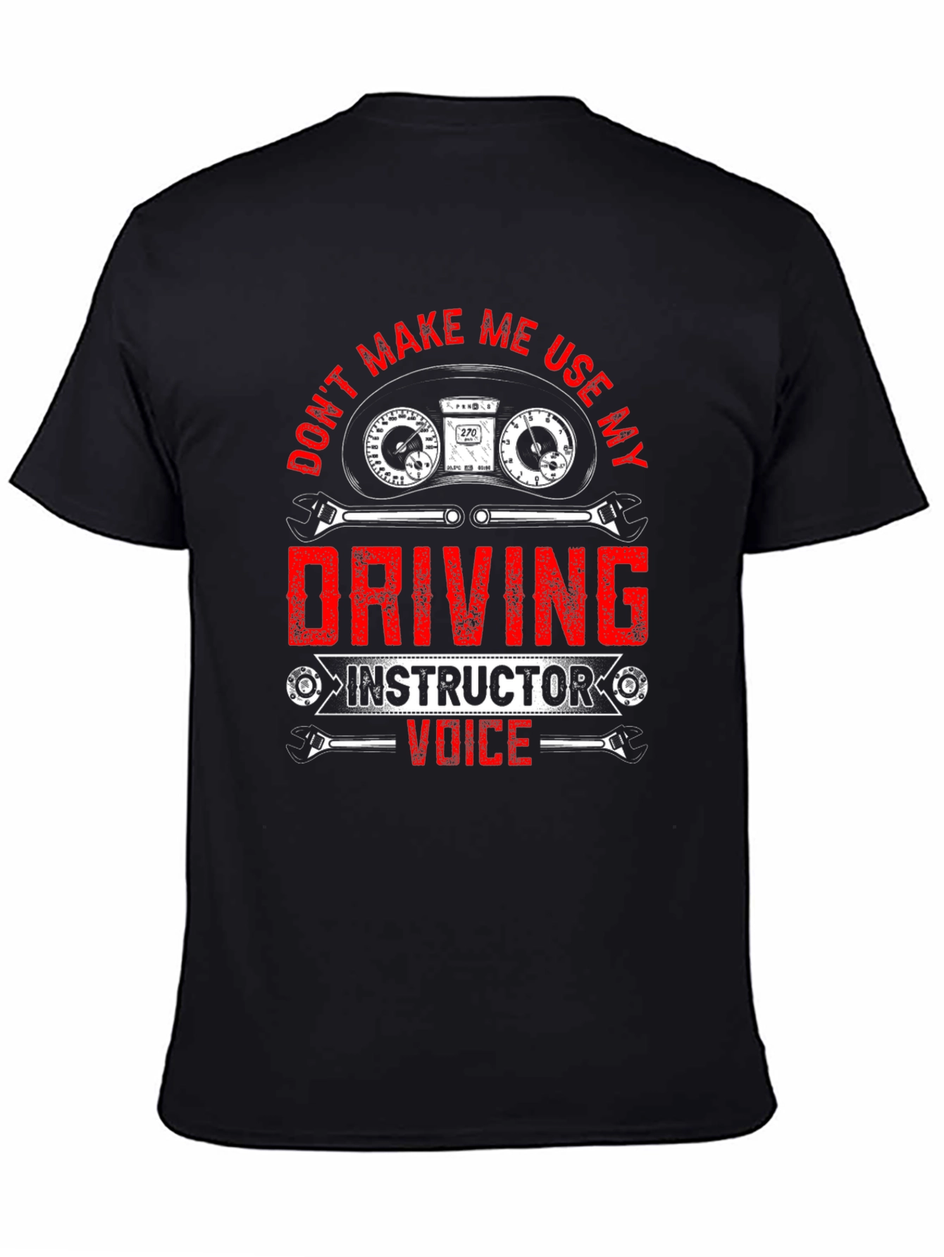 Driving Instructor Voice Graphic T-Shirt