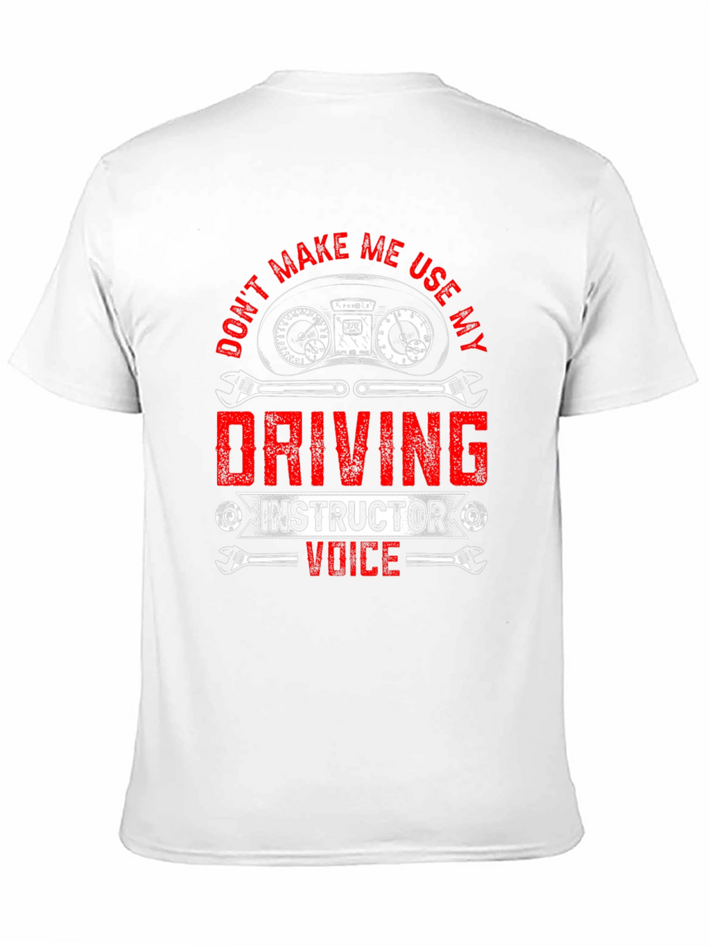 Driving Instructor Voice Graphic T-Shirt
