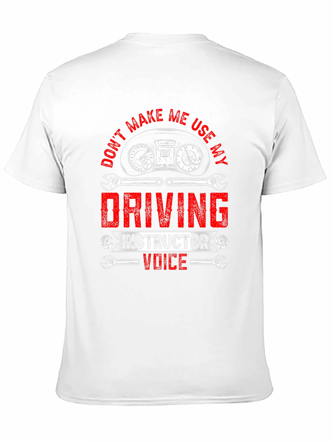 Driving Instructor Voice Graphic T-Shirt
