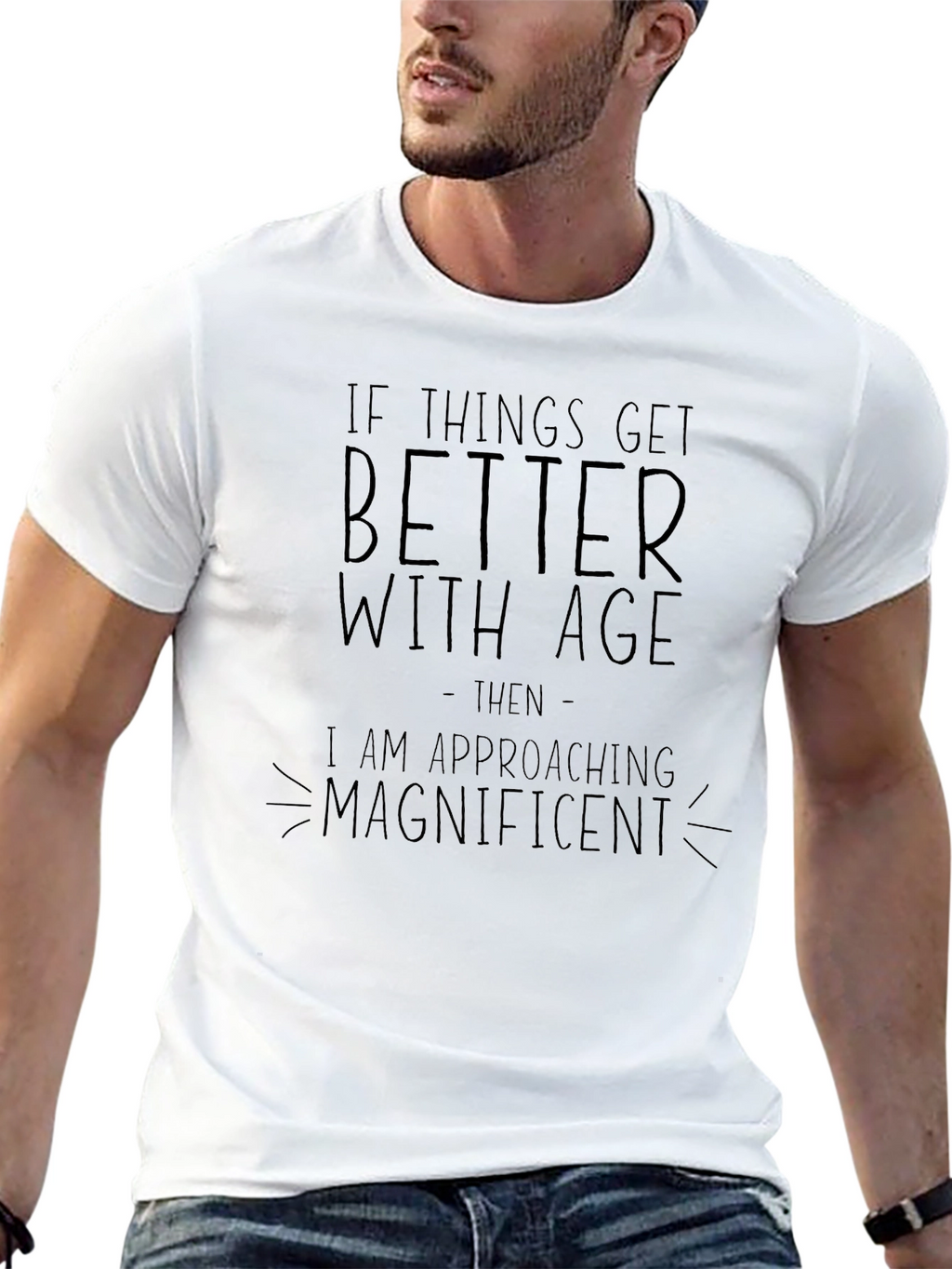Funny Sarcastic Magnificent Black T-Shirt