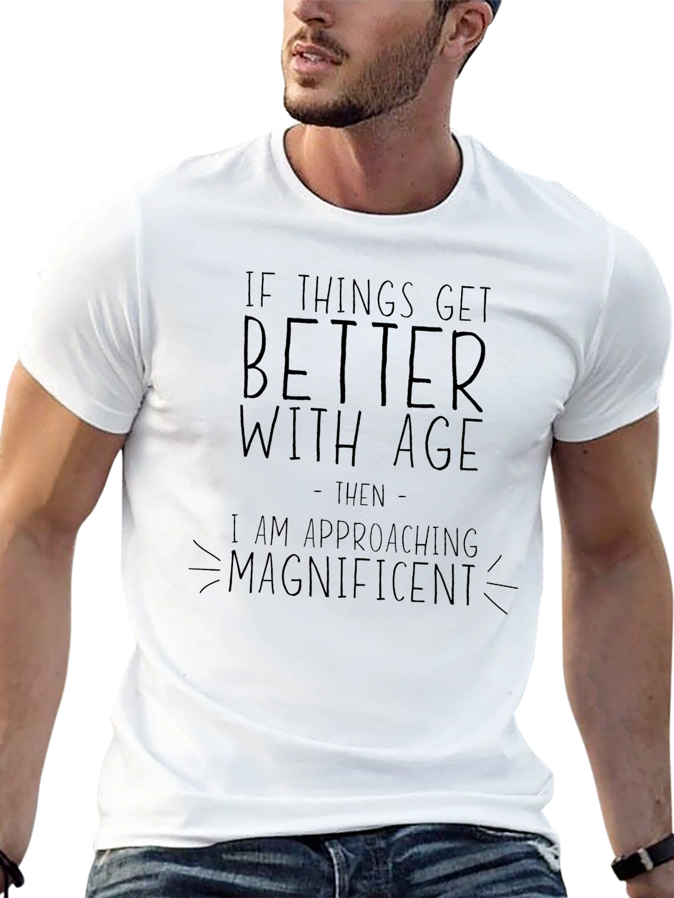Funny Sarcastic Magnificent Black T-Shirt