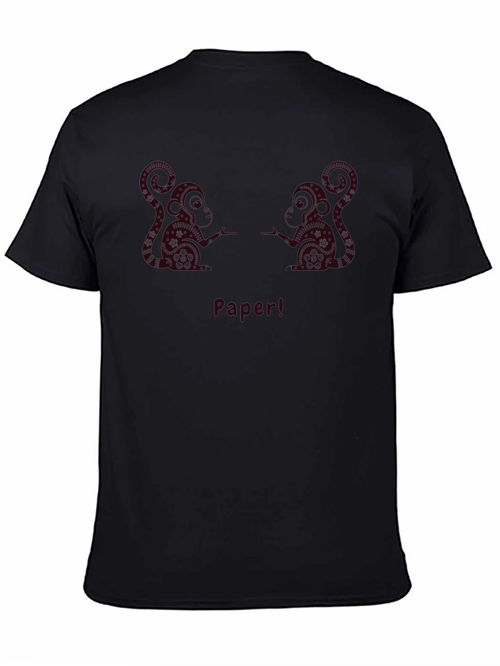 Monkey Paper T-Shirt - Unique Graphic Tee