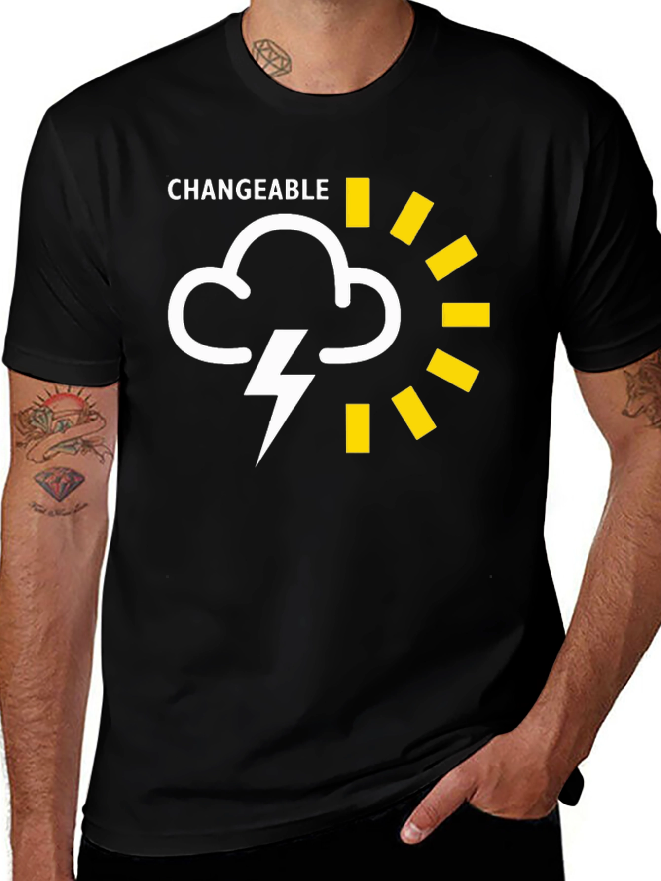 Changeable Weather Graphic T-Shirt