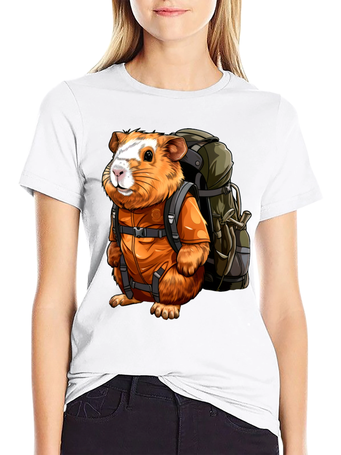 Guinea Pig Hiker T-Shirt