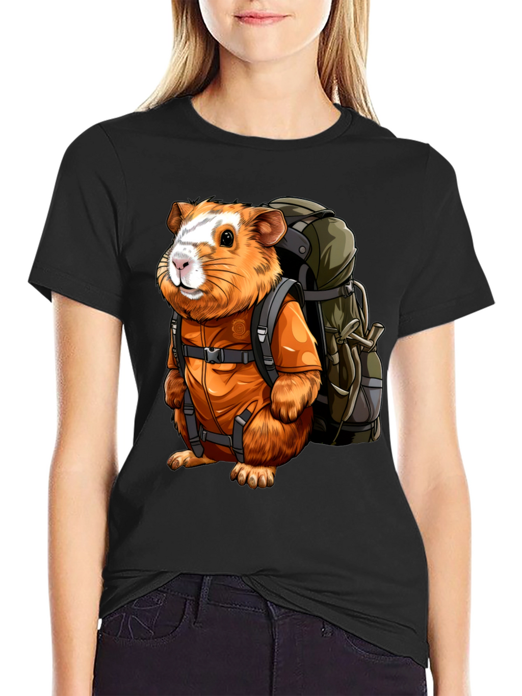 Guinea Pig Hiker T-Shirt