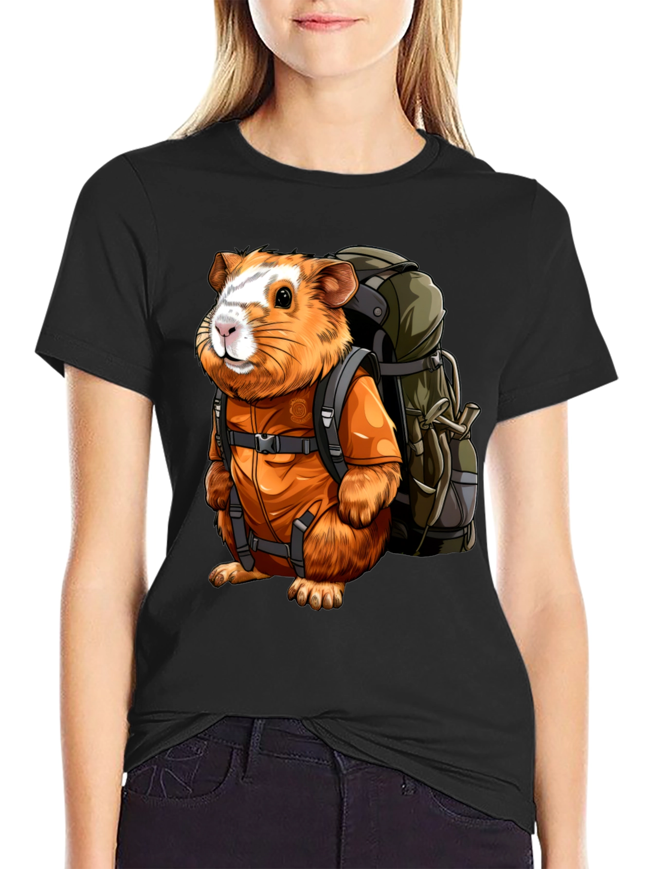 Guinea Pig Hiker T-Shirt