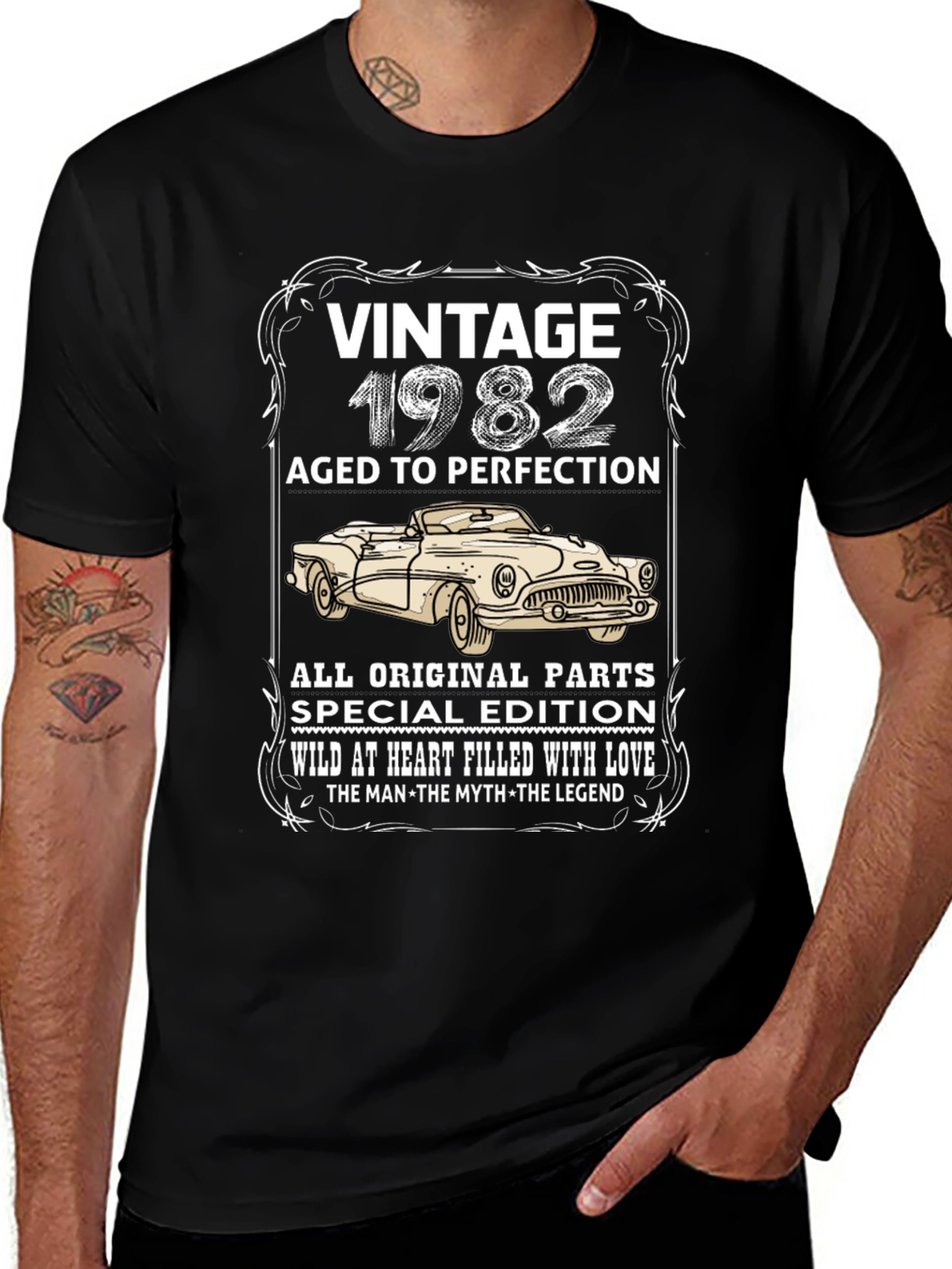 Vintage 1982 Aged to Perfection T-Shirt
