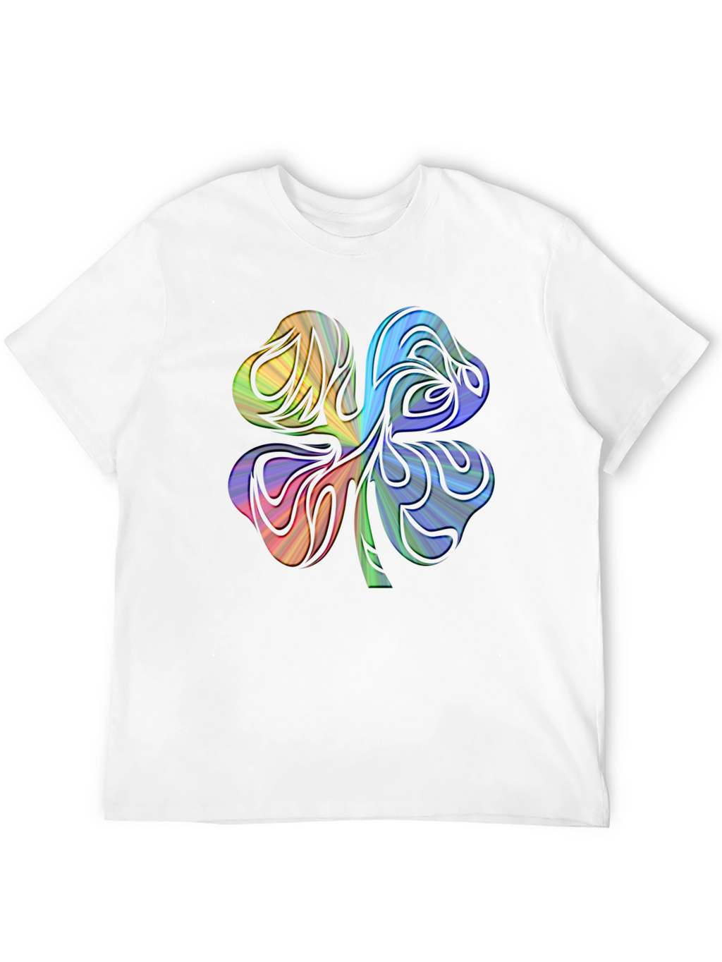 Rainbow Shamrock Graphic Tee - Unisex
