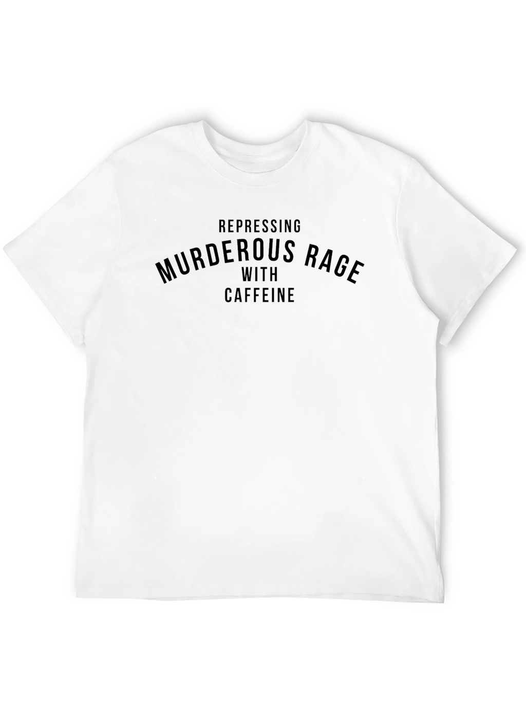 Repressing Murderous Rage Graphic Tee - Black